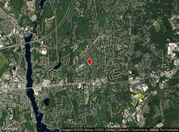  384 South St, Shrewsbury, MA Parcel Map