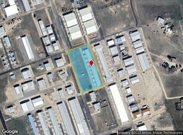  7953 Cessna Dr, Peyton, CO Parcel Map