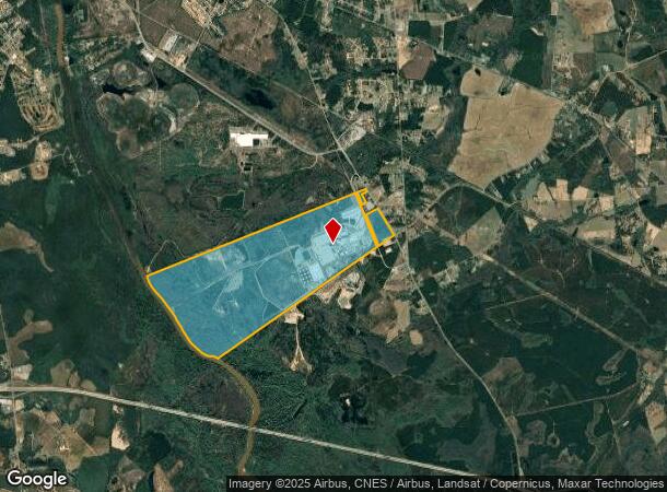 Papermill Rd, East Dublin, GA Parcel Map