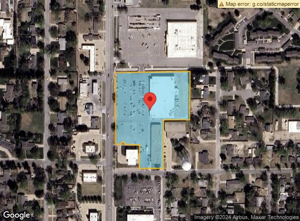  1320 N Main St, Mcpherson, KS Parcel Map