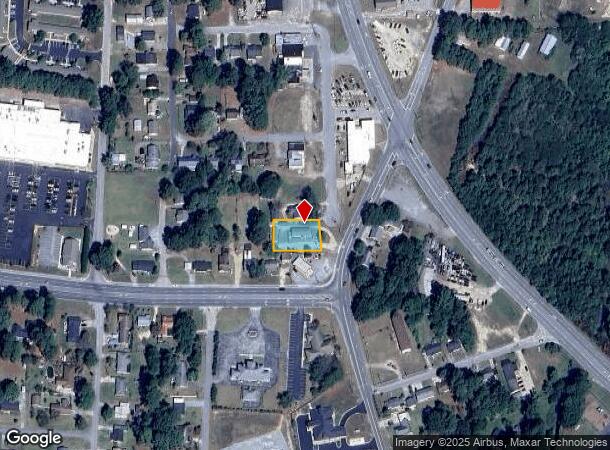  1303 North Blvd, Clinton, NC Parcel Map