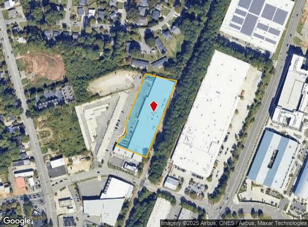  2020 Progress Ct, Raleigh, NC Parcel Map