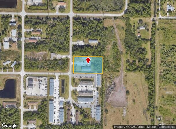  441 Mercury Ave Se, Palm Bay, FL Parcel Map