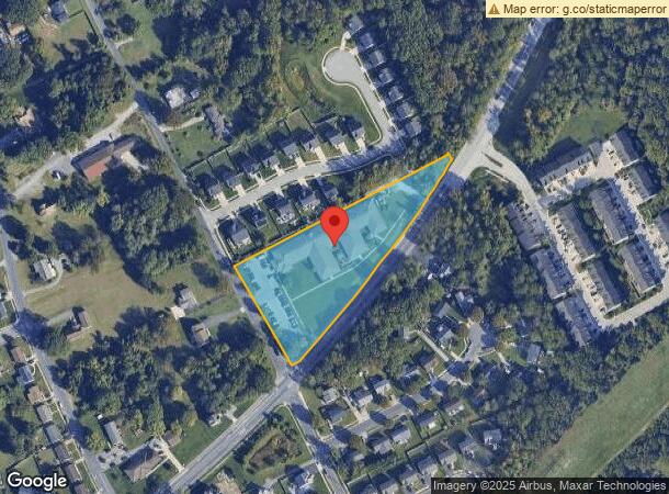  7575 E Howard Rd, Glen Burnie, MD Parcel Map