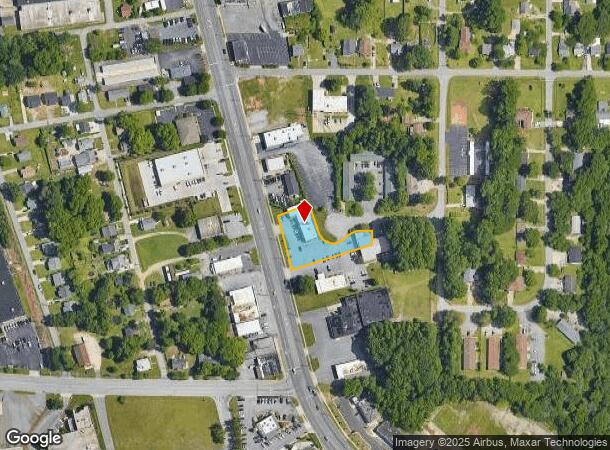  2501 S Main St, High Point, NC Parcel Map