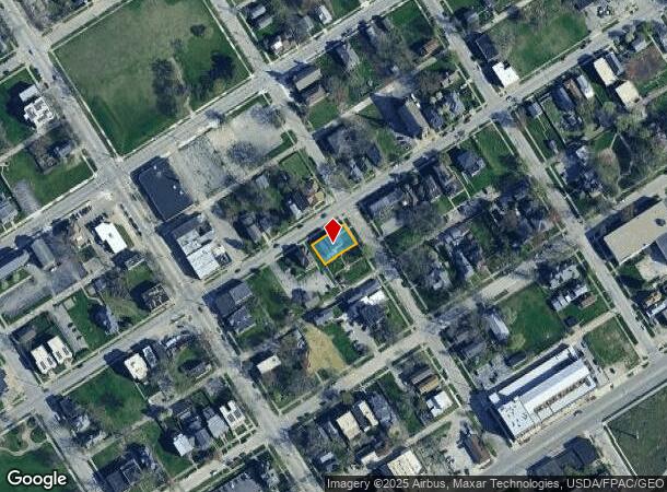  529 Elm St, Toledo, OH Parcel Map