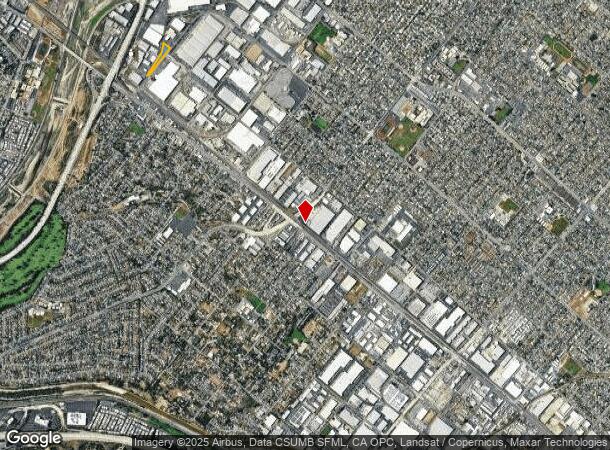 351 N Covina Ln, La Puente, CA Parcel Map