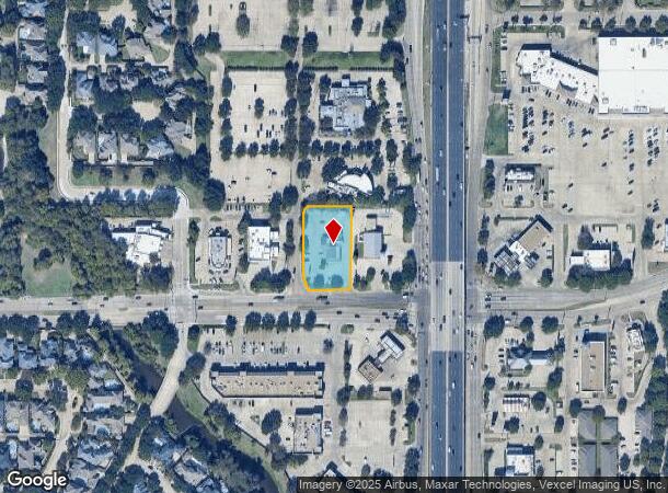  4567 Frankford Rd, Dallas, TX Parcel Map