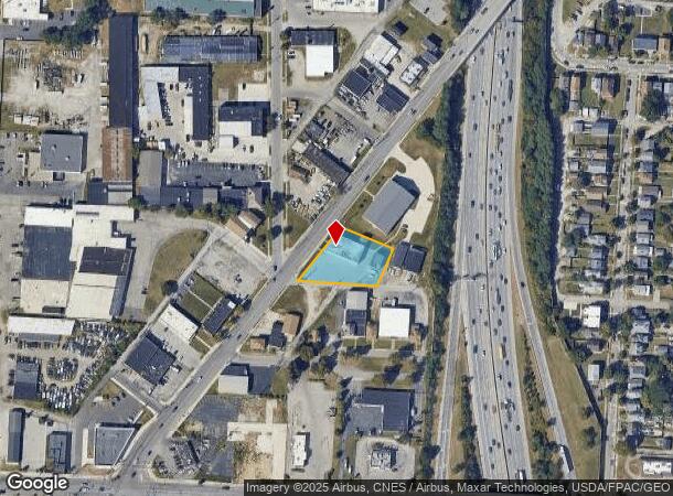  1166 Cleveland Ave, Columbus, OH Parcel Map