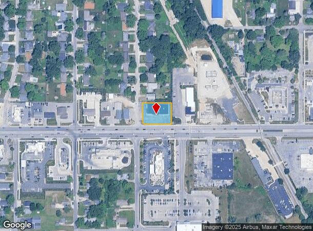 518 W Mcgalliard Rd, Muncie, IN Parcel Map