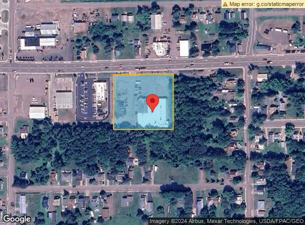  411 E Cloverland Dr, Ironwood, MI Parcel Map