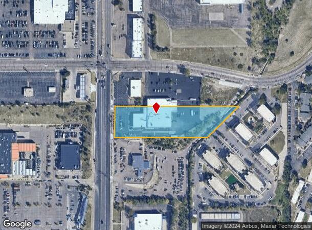  175 N Academy Blvd, Colorado Springs, CO Parcel Map