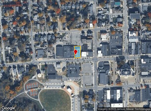 150 W Jefferson St, Franklin, IN Parcel Map