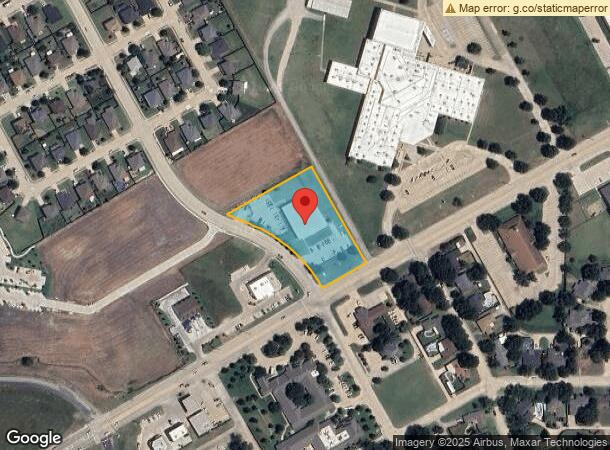  100 Dean Box Dr, Waxahachie, TX Parcel Map