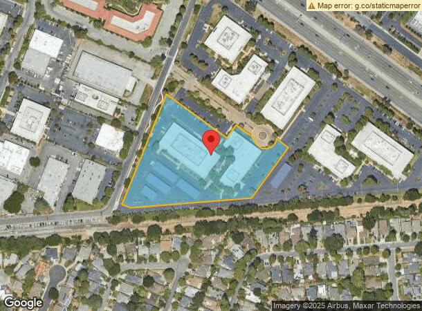  4100 Bohannon Dr, Menlo Park, CA Parcel Map