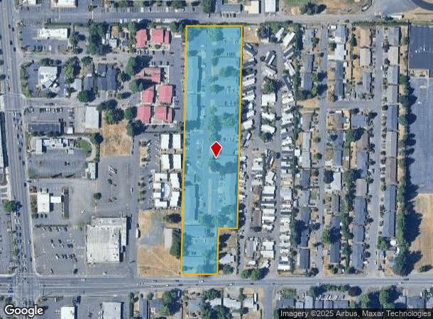 4125 Center St Ne, Salem, OR Parcel Map