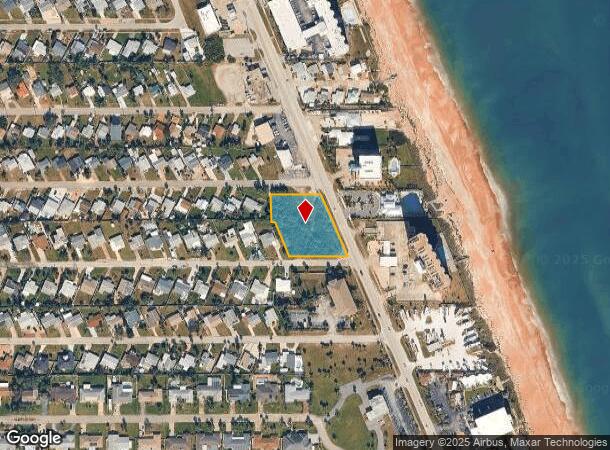 1054 Ocean Shore Blvd, Ormond Beach, FL Parcel Map