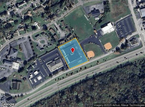  120 S Jefferson Cir, Oak Ridge, TN Parcel Map