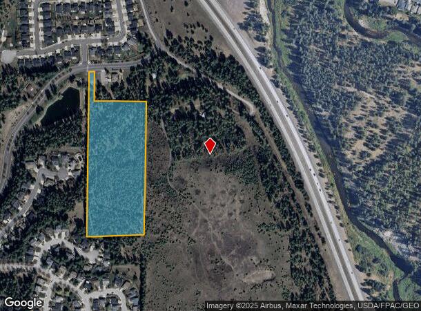  5915 S Meadowlane Rd, Spokane, WA Parcel Map