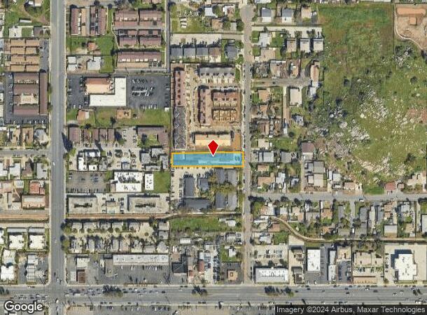  1018 N Anza St, El Cajon, CA Parcel Map