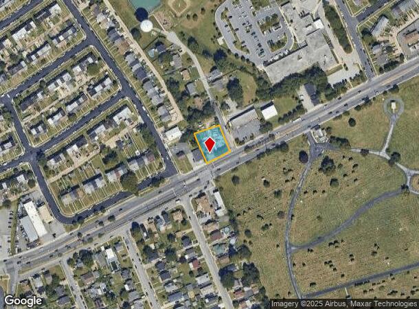 7202 Eastern Ave, Baltimore, MD Parcel Map