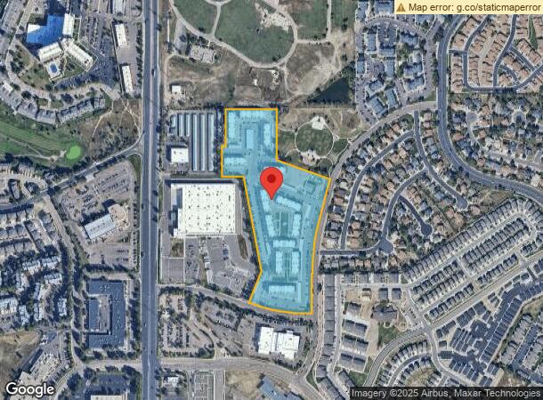  720 Chapman Dr, Colorado Springs, CO Parcel Map