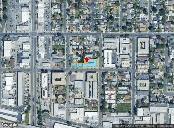  8303 Darby Ave, Northridge, CA Parcel Map