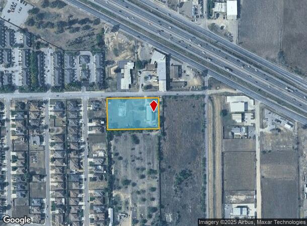  4032 E Moreland, Weslaco, TX Parcel Map