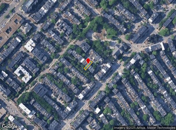  17 Greenwich Park, Boston, MA Parcel Map