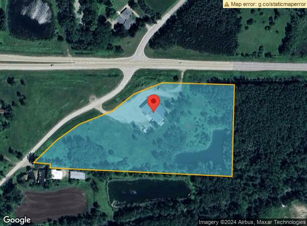  5886 Military Rd, Lena, WI Parcel Map