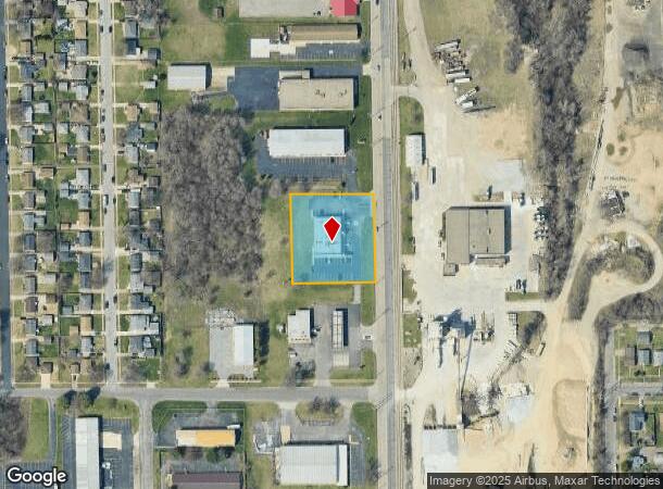  1501 N Bendix Dr, South Bend, IN Parcel Map