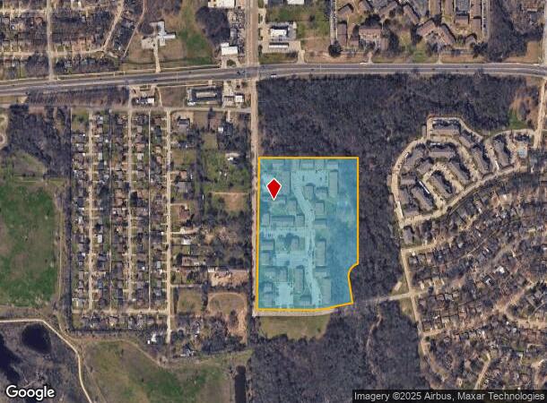  202 S Jim Miller Rd, Dallas, TX Parcel Map