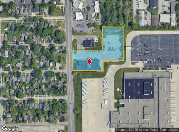 1460 N Center Rd, Burton, MI Parcel Map