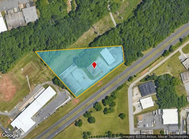  2110 S Elm St, High Point, NC Parcel Map