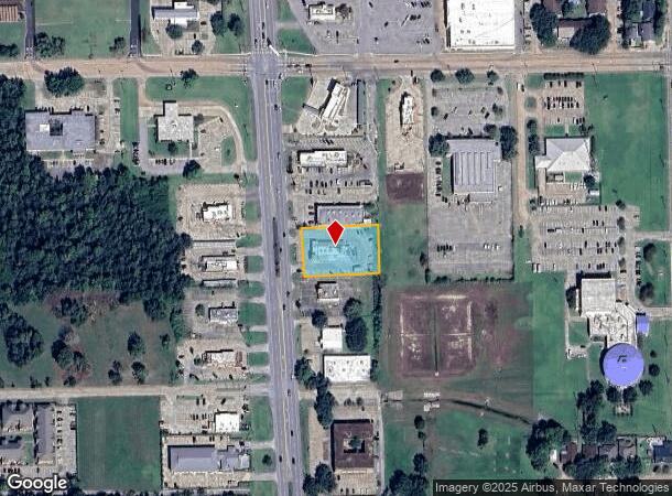 1708 N Velasco St, Angleton, TX Parcel Map