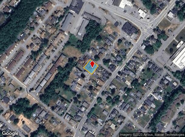  910 Decker St, Archbald, PA Parcel Map