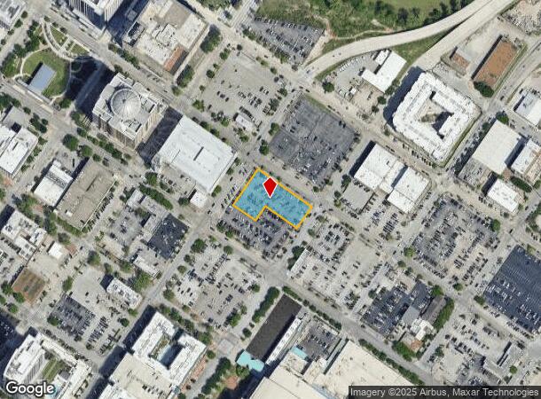  1520 Franklin St, Houston, TX Parcel Map