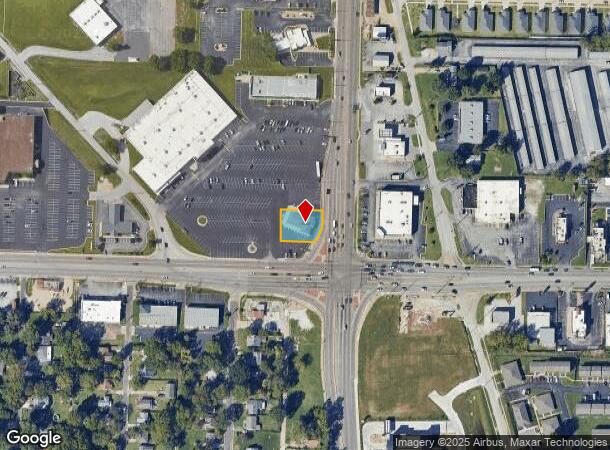  1607 W Kearney St, Springfield, MO Parcel Map