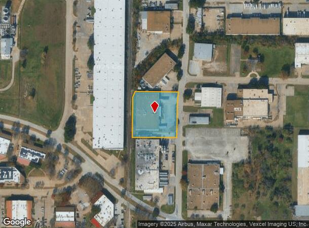  1501 109Th St, Grand Prairie, TX Parcel Map