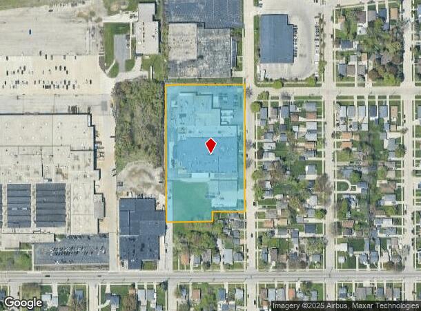 2010 Indiana St, Racine, WI Parcel Map