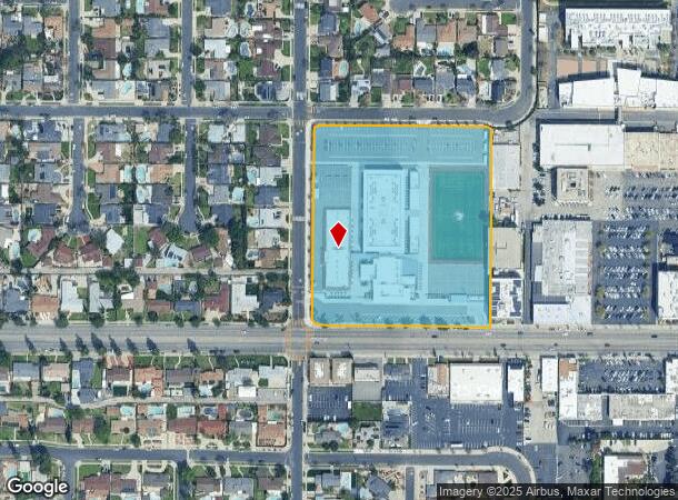 17081 Devonshire St, Northridge, CA Parcel Map