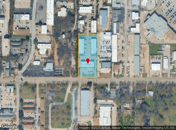  2805 W Arkansas Ln, Dwg, TX Parcel Map