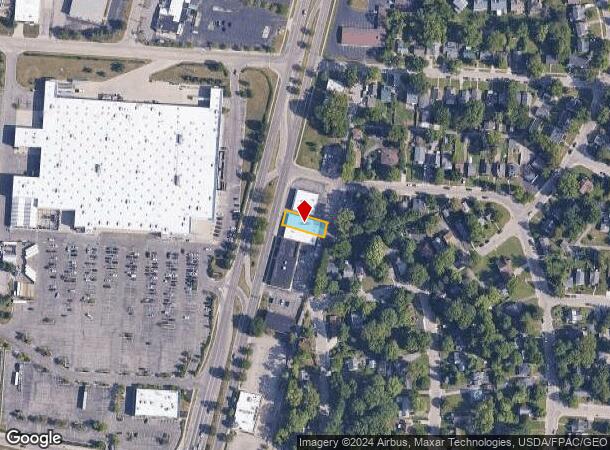  2874 S Dixie Dr, Dayton, OH Parcel Map