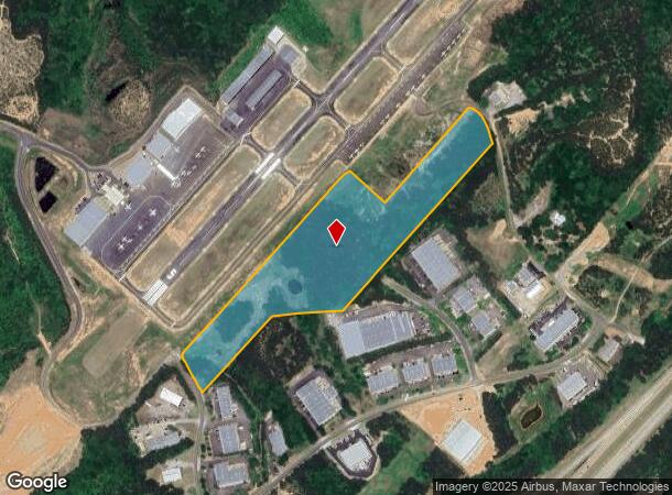 Airport Dr, Ball Ground, GA Parcel Map