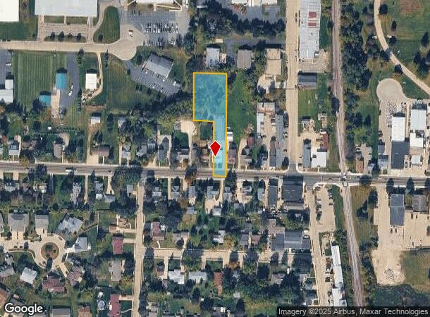  N168w20900 Main St, Jackson, WI Parcel Map