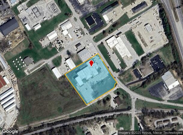 711 Old Wheatland Rd, Vincennes, IN Parcel Map