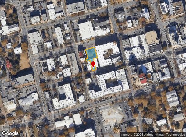  166 W Clayton St, Athens, GA Parcel Map