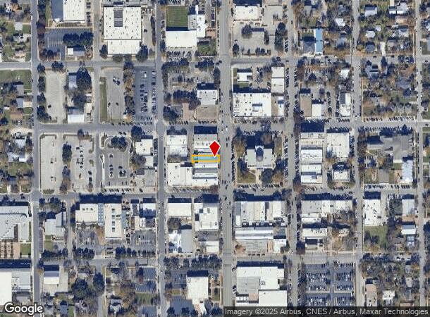 708 S Austin Ave, Georgetown, TX Parcel Map