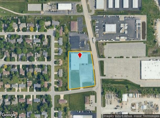  2222 American Dr, Neenah, WI Parcel Map