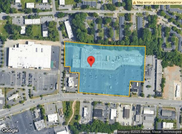  4612 W Market St, Greensboro, NC Parcel Map